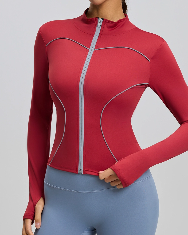 CHAQUETA REFLECTANTE MUJER DEPORTIVA MODELO VIRAL - JYT038 - 5