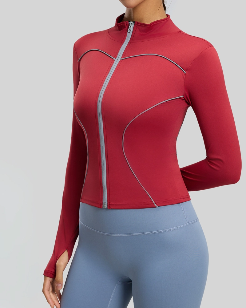 CHAQUETA REFLECTANTE MUJER DEPORTIVA MODELO VIRAL - JYT038 - 7