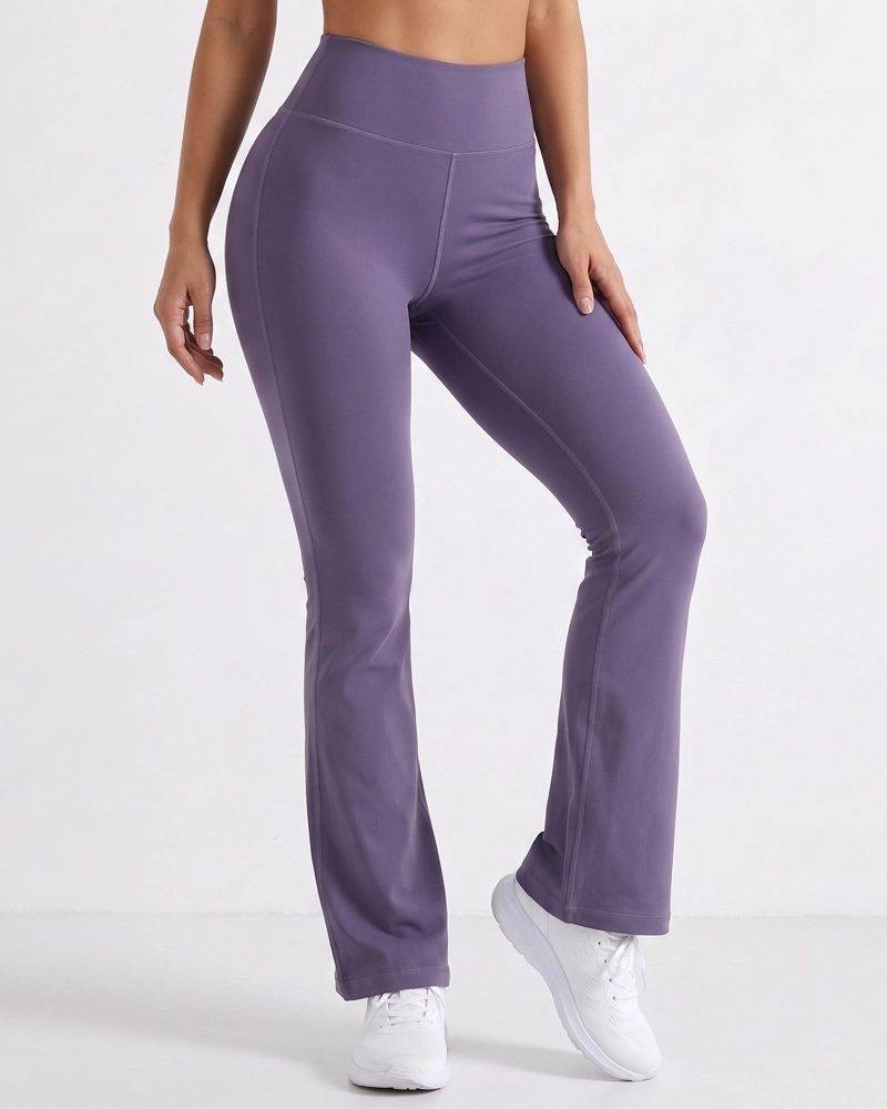 CALZA DEPORTIVA MUJER FLARE ACAMPANADA TIRO ALTO - 1