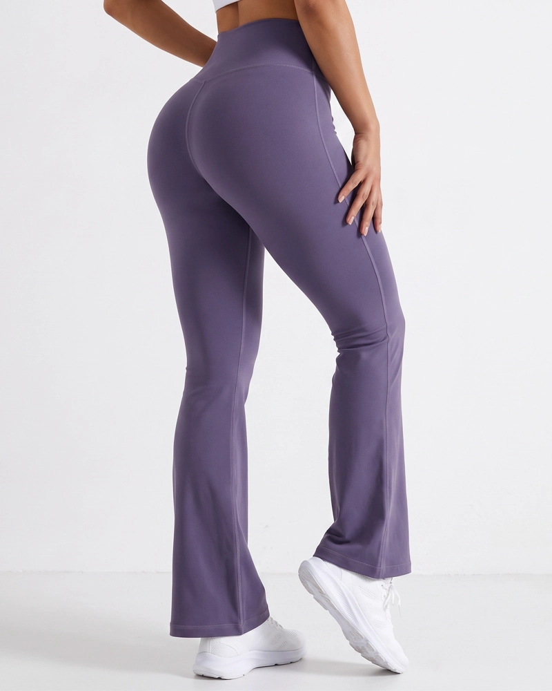CALZA DEPORTIVA MUJER FLARE ACAMPANADA TIRO ALTO - 3