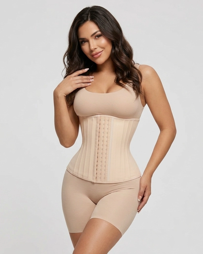 FAJA CINTURILLA MUJER COLOMBIANA TRIPLE AJUSTE MODERNO - QS1044 - 4