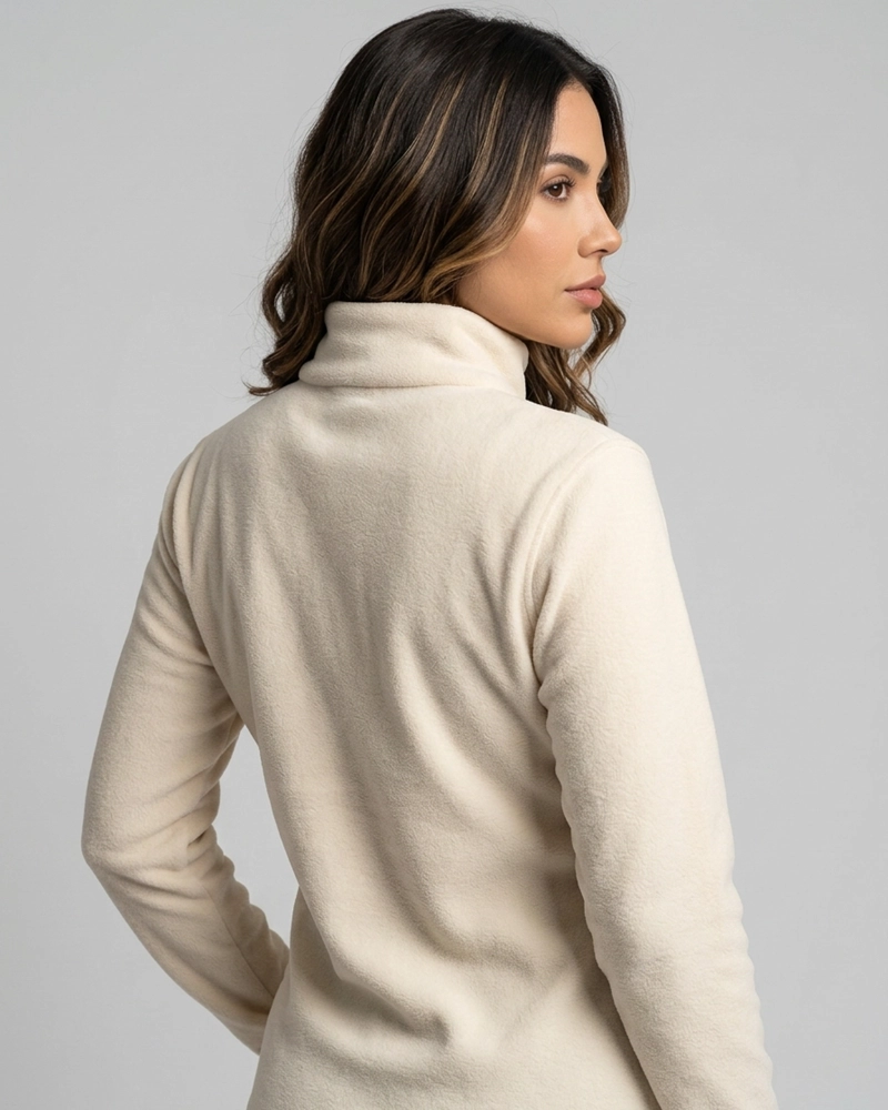 CHAQUETA MUJER POLAR SHERPA TERMICA CON CIERRE - LQ1003 - 2