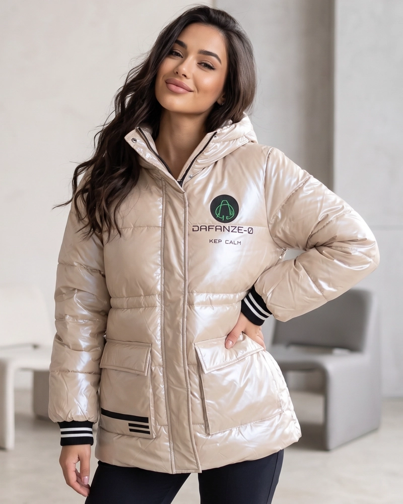 PARKA FITNESS INVIERNO LARGA DISEÑO PRO CALIDAD - ELX1730 - 1