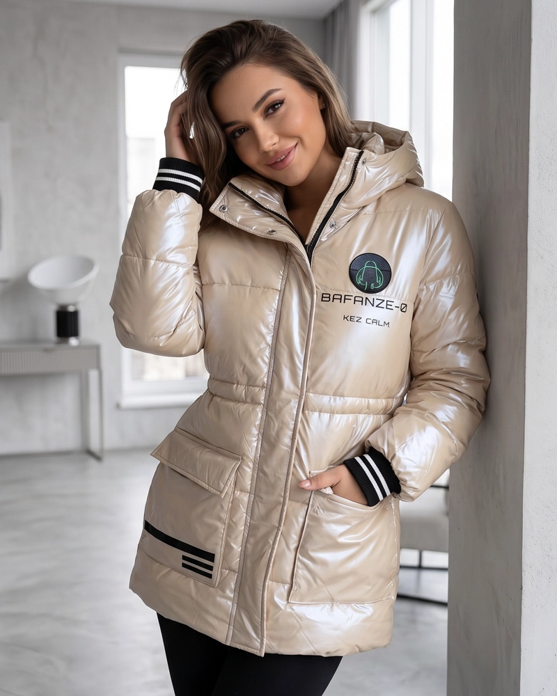PARKA FITNESS INVIERNO LARGA DISEÑO PRO CALIDAD - ELX1730 - 2