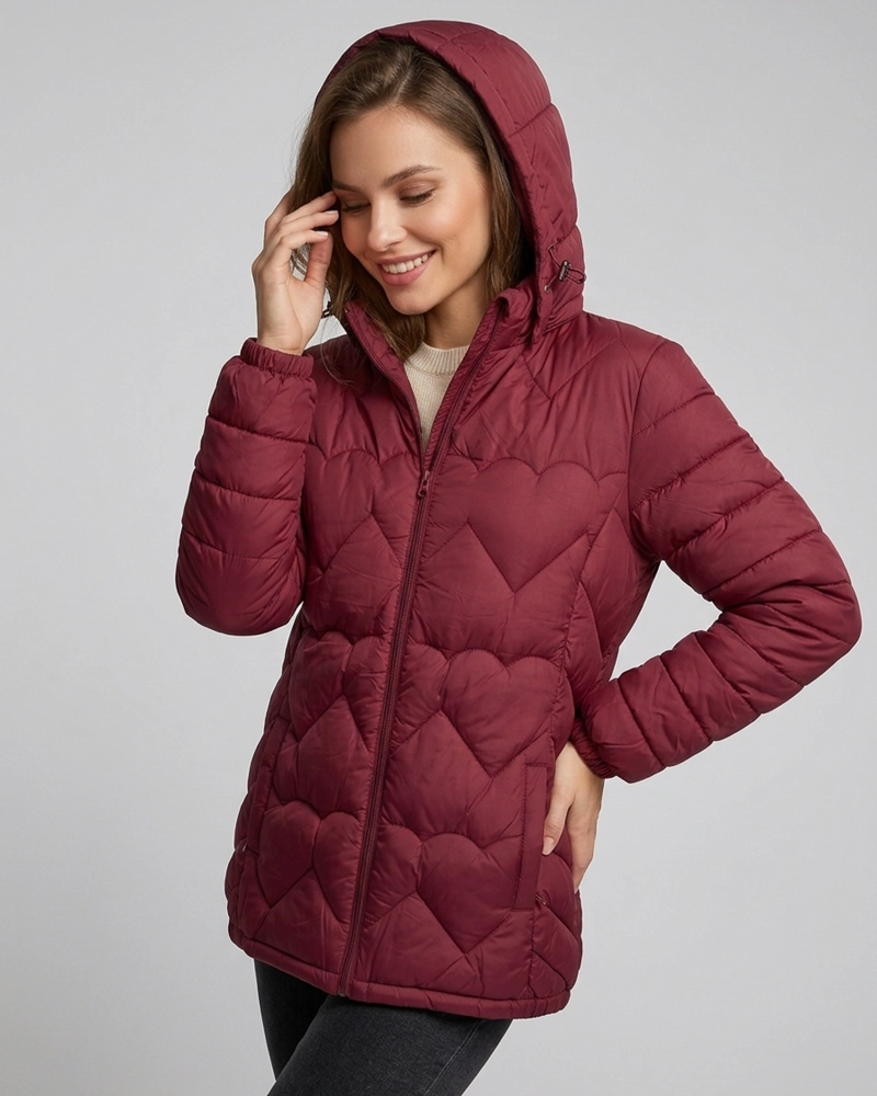 PARKA FITNESS INVIERNO TEXTURIZADA CALCE TOP CALIDAD PRO - EXU1601 - 3