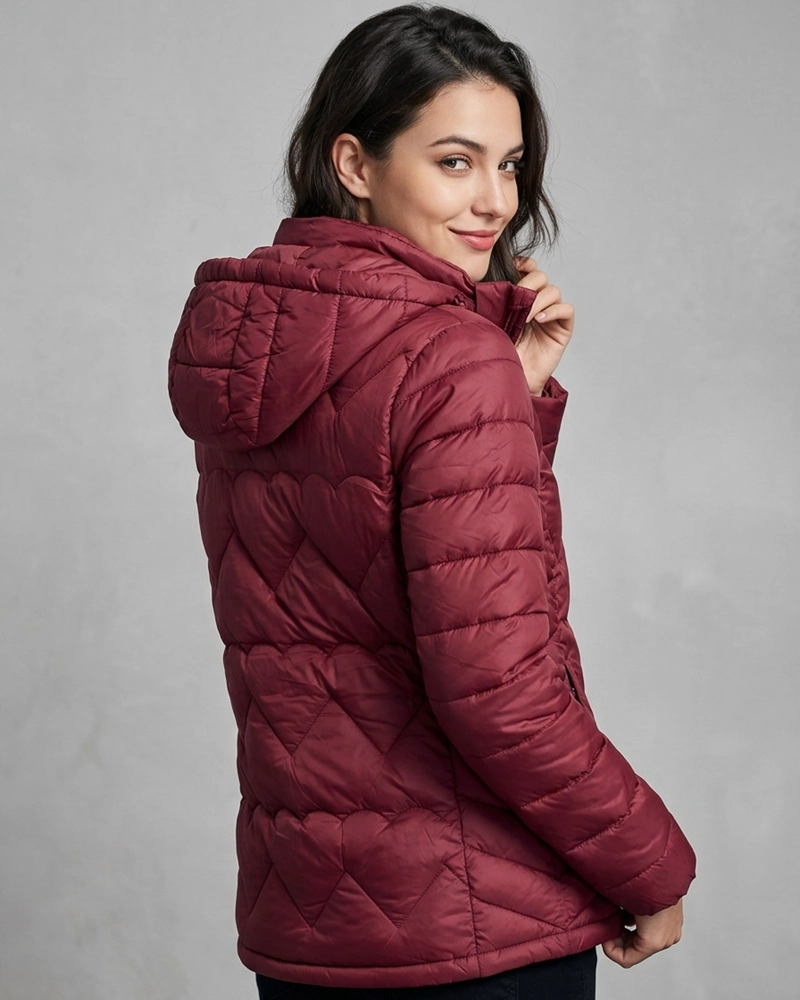 PARKA FITNESS INVIERNO TEXTURIZADA CALCE TOP CALIDAD PRO - EXU1601 - 4