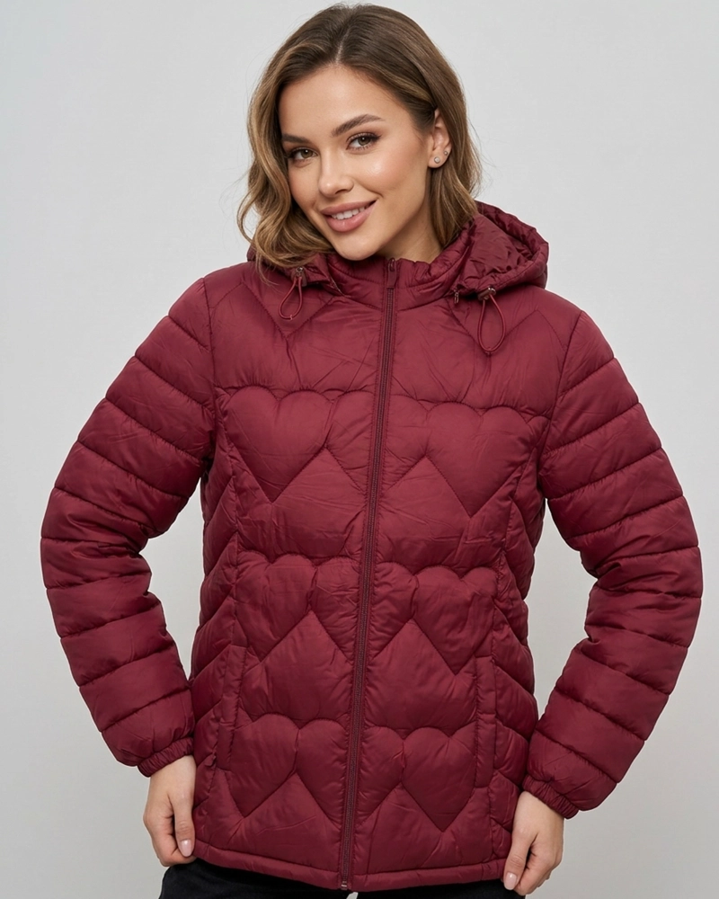 PARKA FITNESS INVIERNO TEXTURIZADA CALCE TOP CALIDAD PRO - EXU1601 - 5