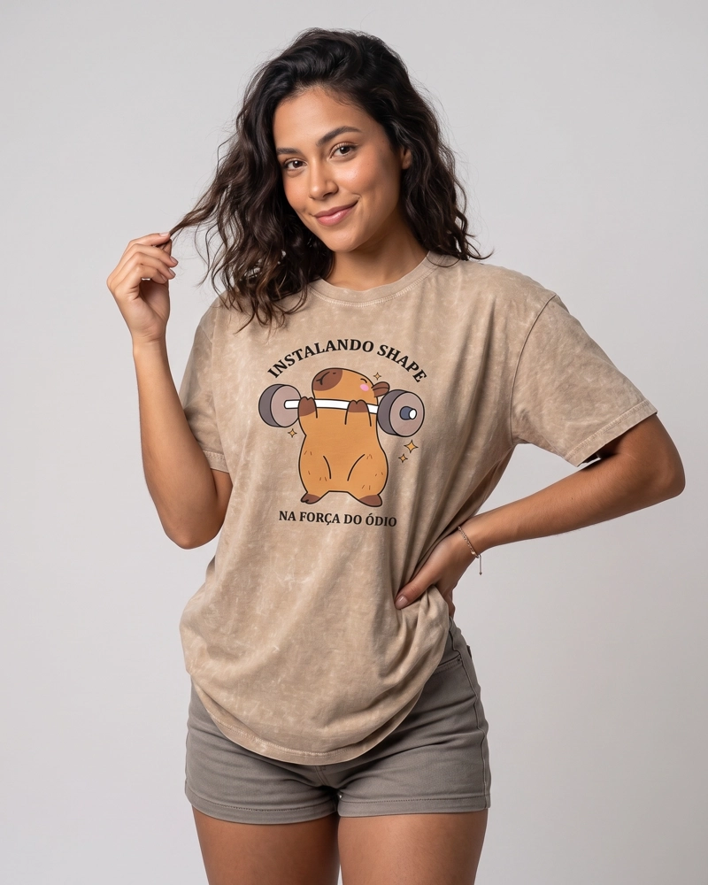POLERA FITNESS MUJER RABBIT OVERSIZE CALIDAD PRO - 3