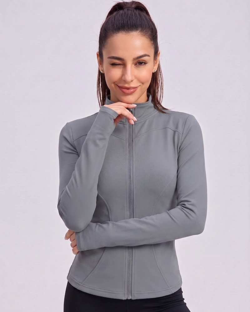 CHAQUETA FITNESS CHIPORRO TE RMICA PASADEDO CALIDAD PRO - 2