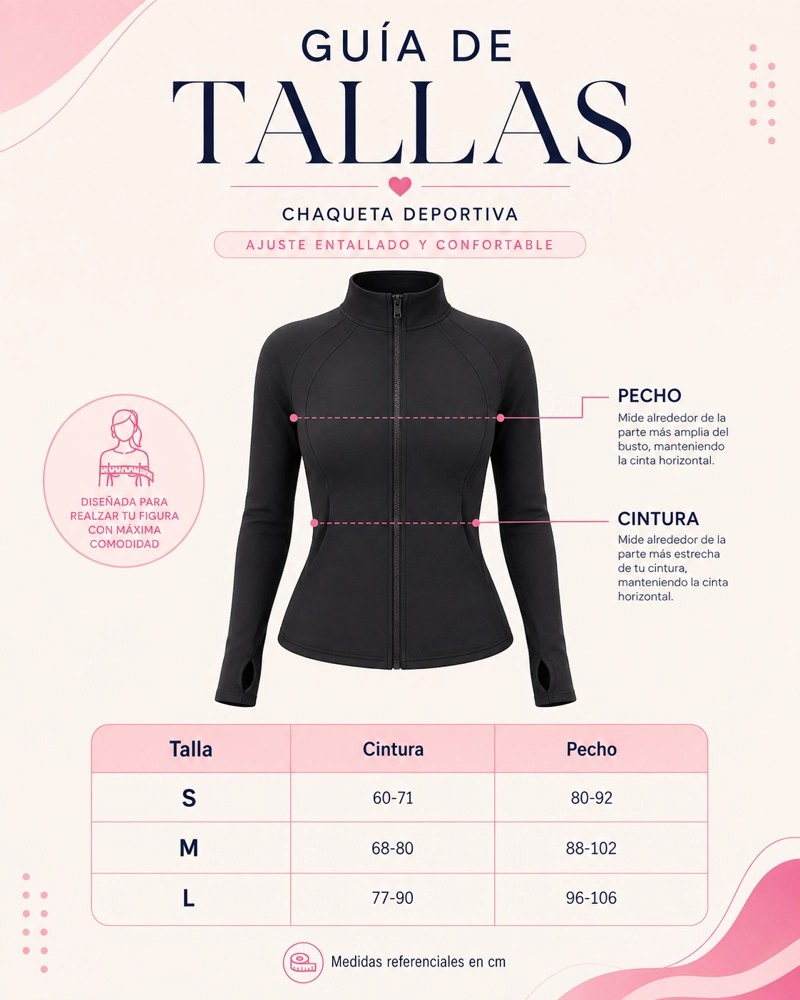 CHAQUETA FITNESS CHIPORRO TE RMICA PASADEDO CALIDAD - 6