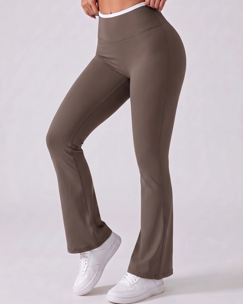 CALZA MODELADORA FLARE VIRAL LINEA BLANCA SPORT ELEGANTE - 1