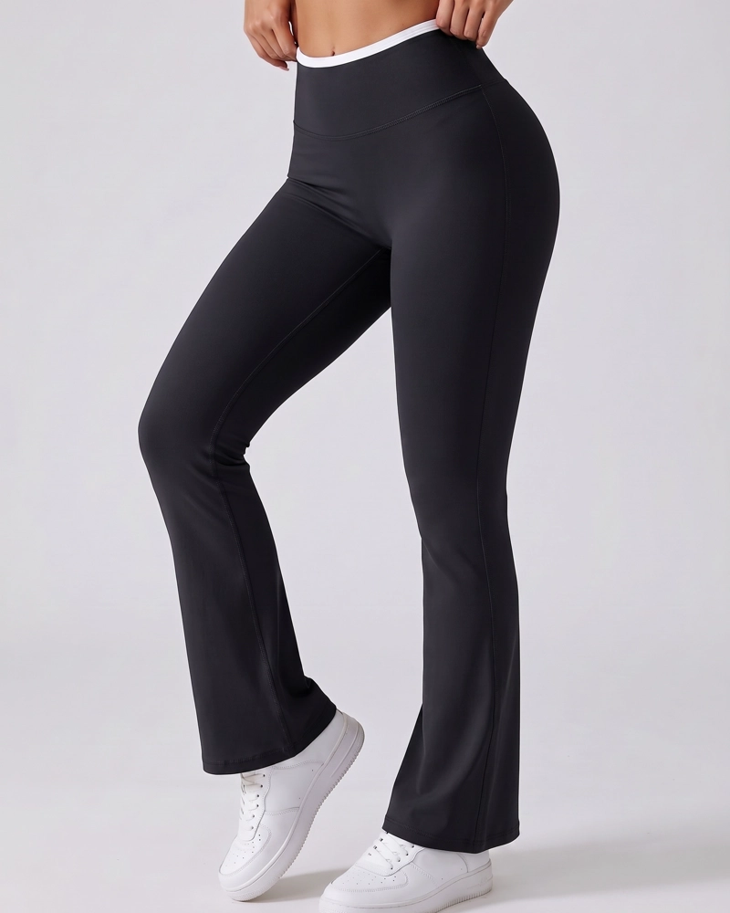 CALZA MODELADORA FLARE VIRAL LINEA BLANCA SPORT ELEGANTE - 1
