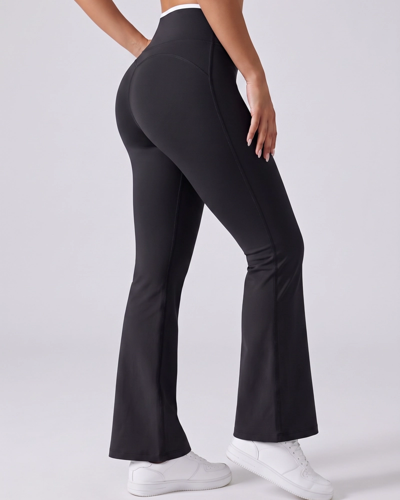 CALZA MODELADORA FLARE VIRAL LINEA BLANCA SPORT ELEGANTE - 5