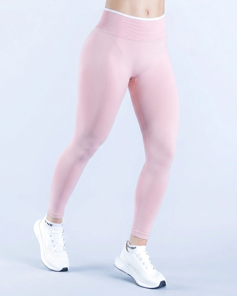 LEGGINS FITNESS PRETINA BICOLOR EFECTO MOLDOR CALIDAD - 2