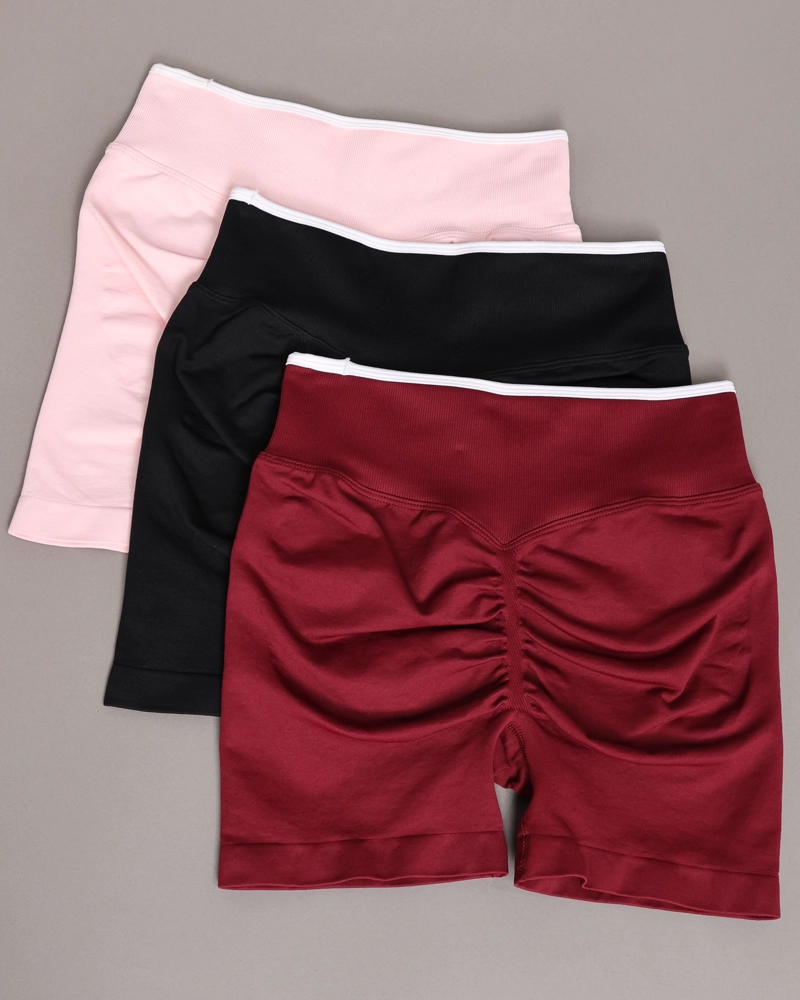 CALZA CORTA SEAMLESS BICOLOR COMPRESION INTELIGENTE SOPORTE - 4
