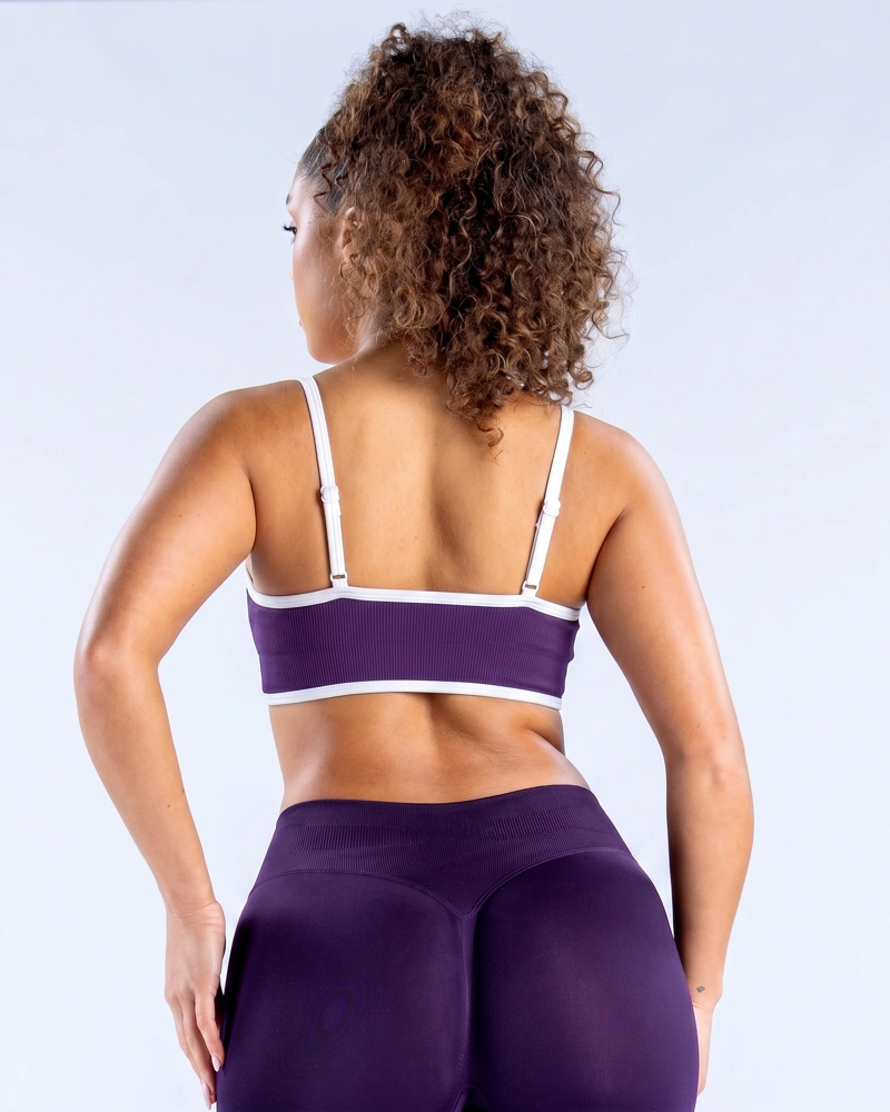 PETO DEPORTIVO MUJER SEAMLESS BICOLOR ALTA SUJECION - 2