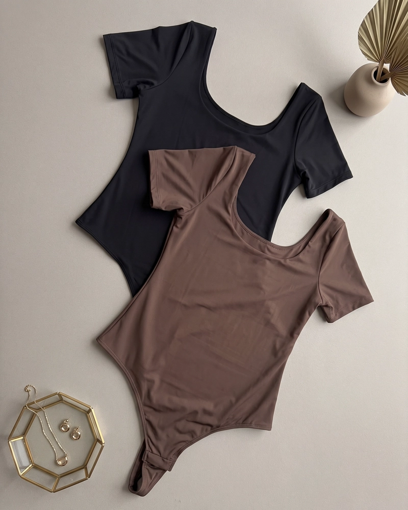 BODY FAJA MANGA CORTA MUJER SEAMLESS ALTA COMPRESION - 5