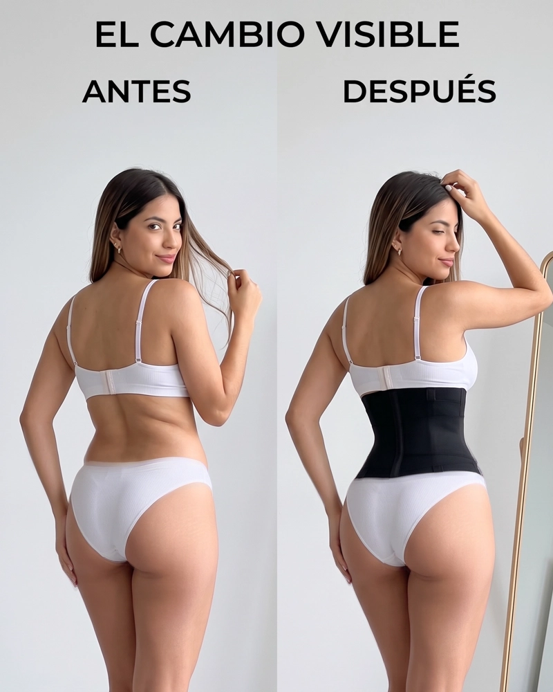 FAJA REDUCTORA MUJER MODA KING ORIGINAL RELOJ DE ARENA - 3