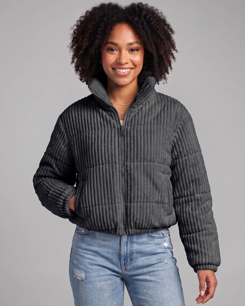 CHAQUETA INVIERNO MUJER TELA TE CNICA COTELE  PUFFER PRO - 1