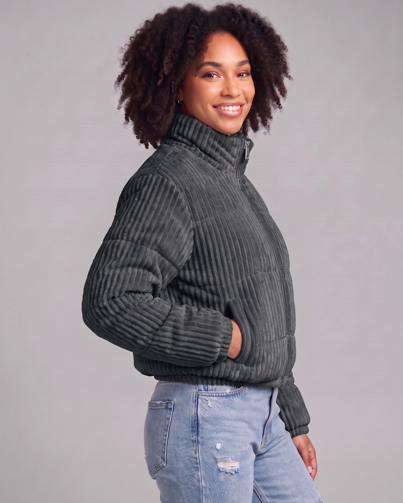 CHAQUETA INVIERNO MUJER TELA TE CNICA COTELE  PUFFER PRO - 2