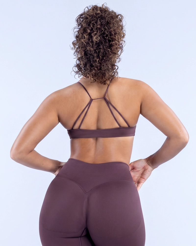 PETO DEPORTIVO MUJER SUJETADOR GYM YOGA ESCALDA DESCUBIERTA - 2