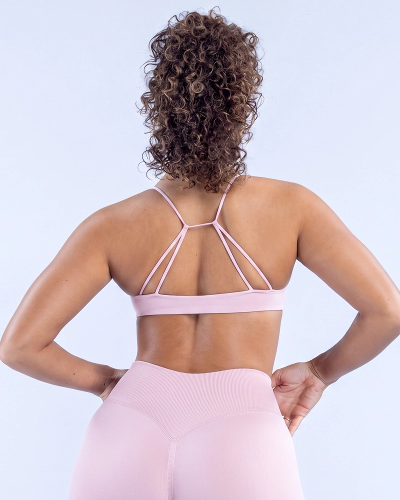 PETO DEPORTIVO MUJER SUJETADOR GYM YOGA ESCALDA DESCUBIERTA - 4