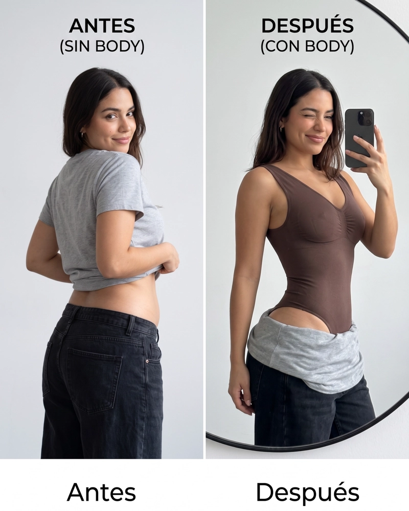 BODY FAJA REDUCTORA MUJER SEAMLESS SIN COSTURAS - 5