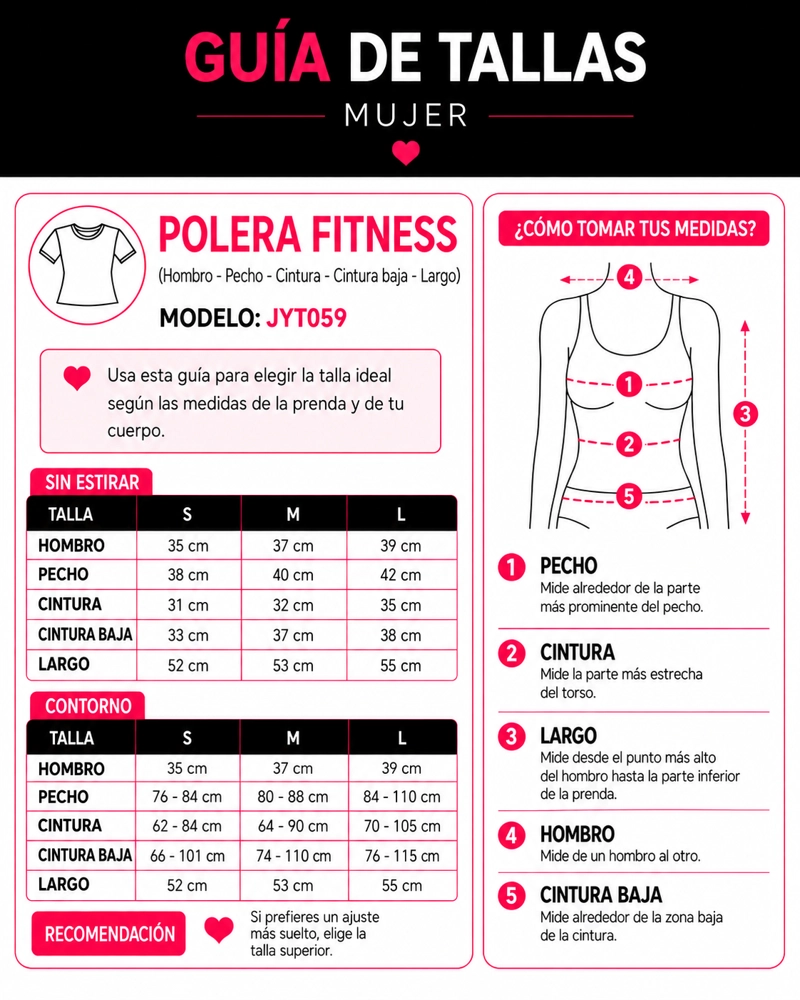 POLERA DEPORTIVO MUJER COMPRESION MANGA CORTA CIERRE GYM - 4