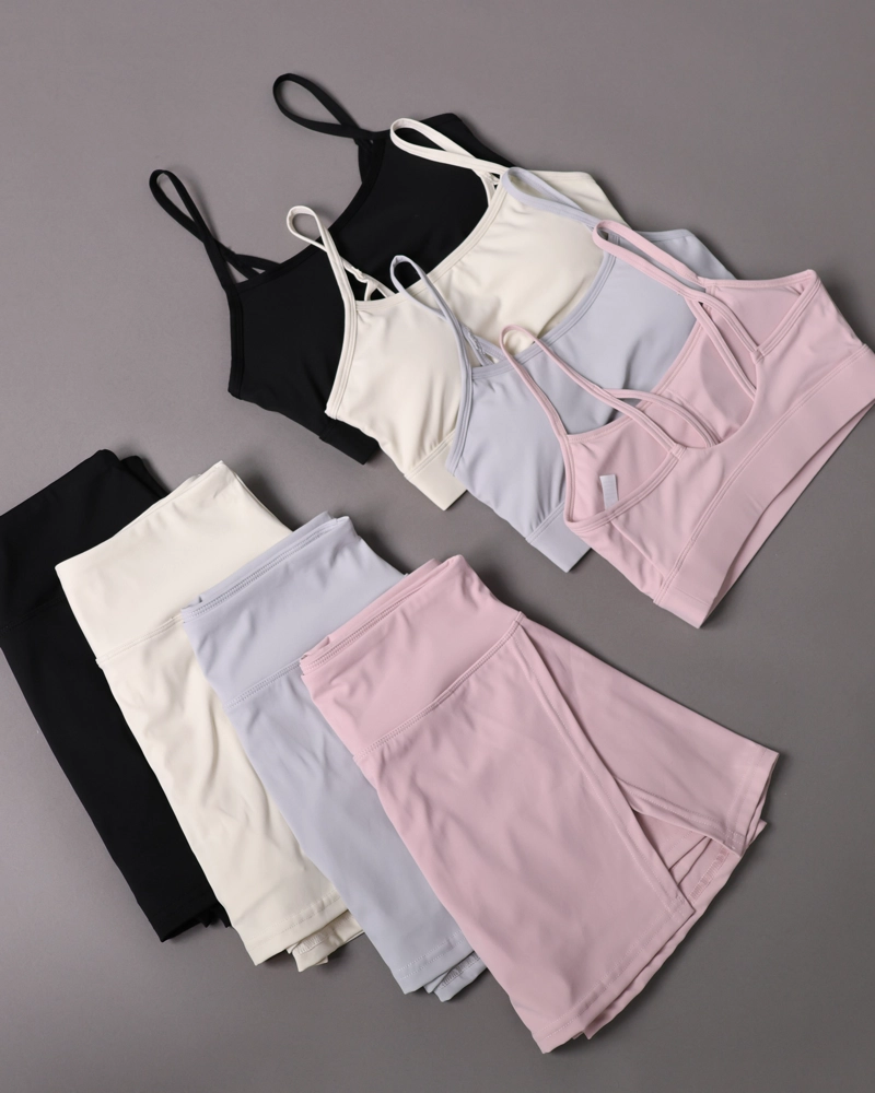 SET DEPORTIVO 2 PIEZAS FALDA SHORT Y PETO TENIS PADEL MUJER - 5