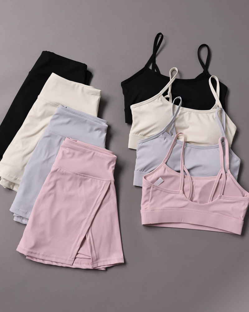 SET DEPORTIVO 2 PIEZAS FALDA SHORT Y PETO TENIS PADEL MUJER - 6