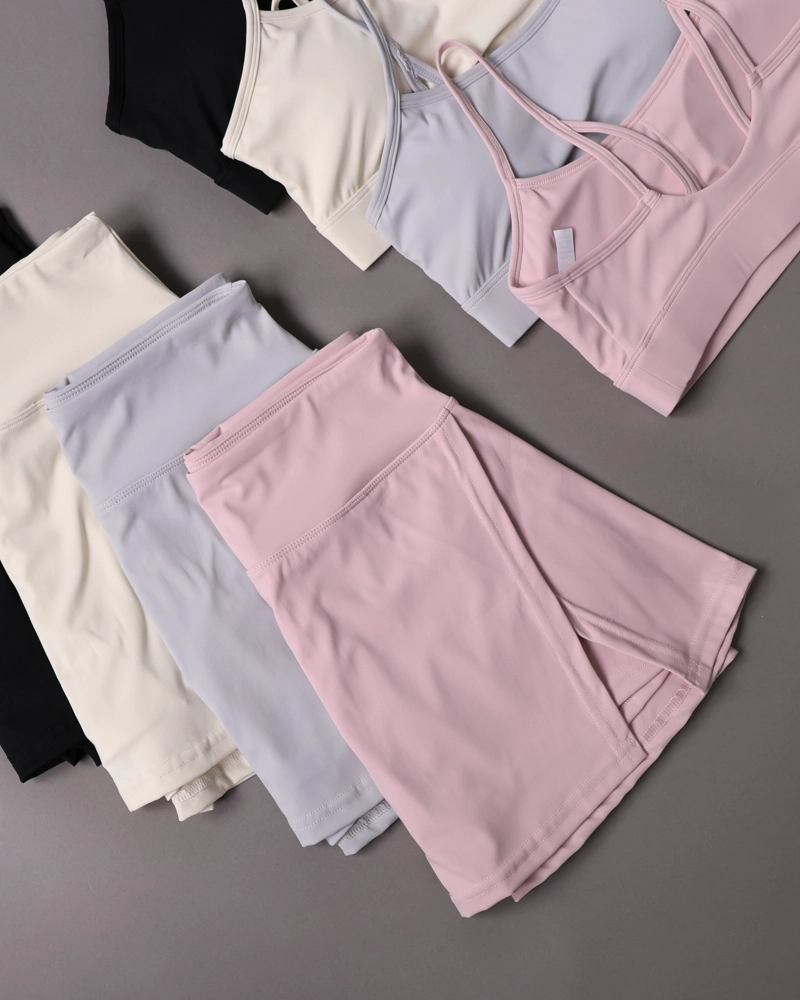 SET DEPORTIVO 2 PIEZAS FALDA SHORT Y PETO TENIS PADEL MUJER - 6