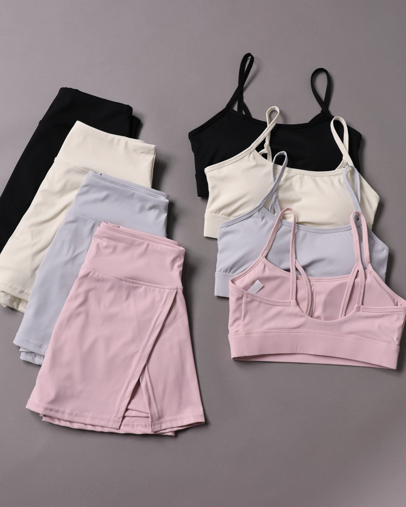SET DEPORTIVO 2 PIEZAS FALDA SHORT Y PETO TENIS PADEL MUJER - 7