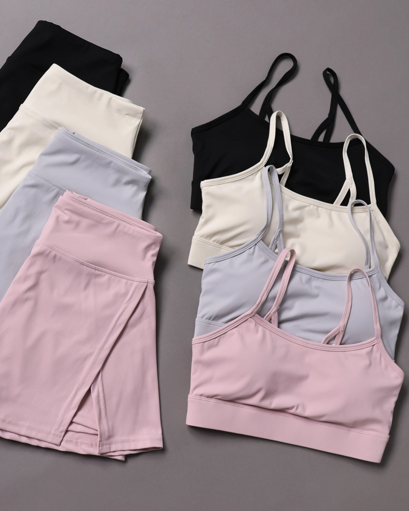 SET DEPORTIVO 2 PIEZAS FALDA SHORT Y PETO TENIS PADEL MUJER - 9