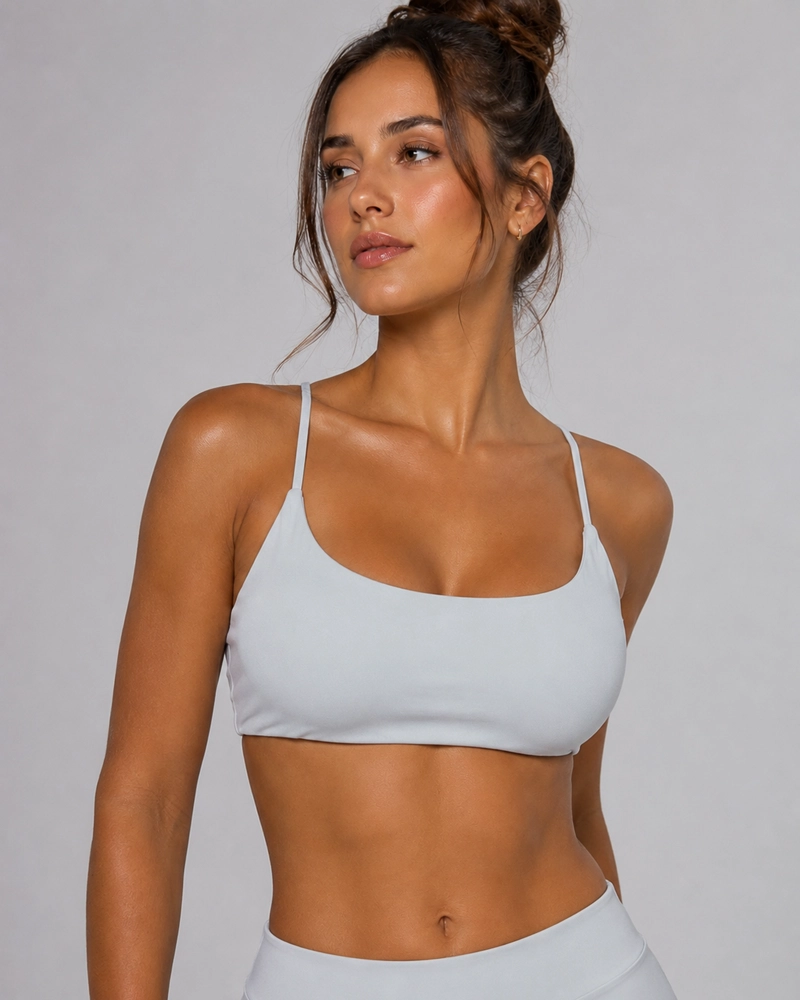 PETO DEPORTIVO FITNESS MUJER ESPALDA CRUZADA AJUSTADO - 1