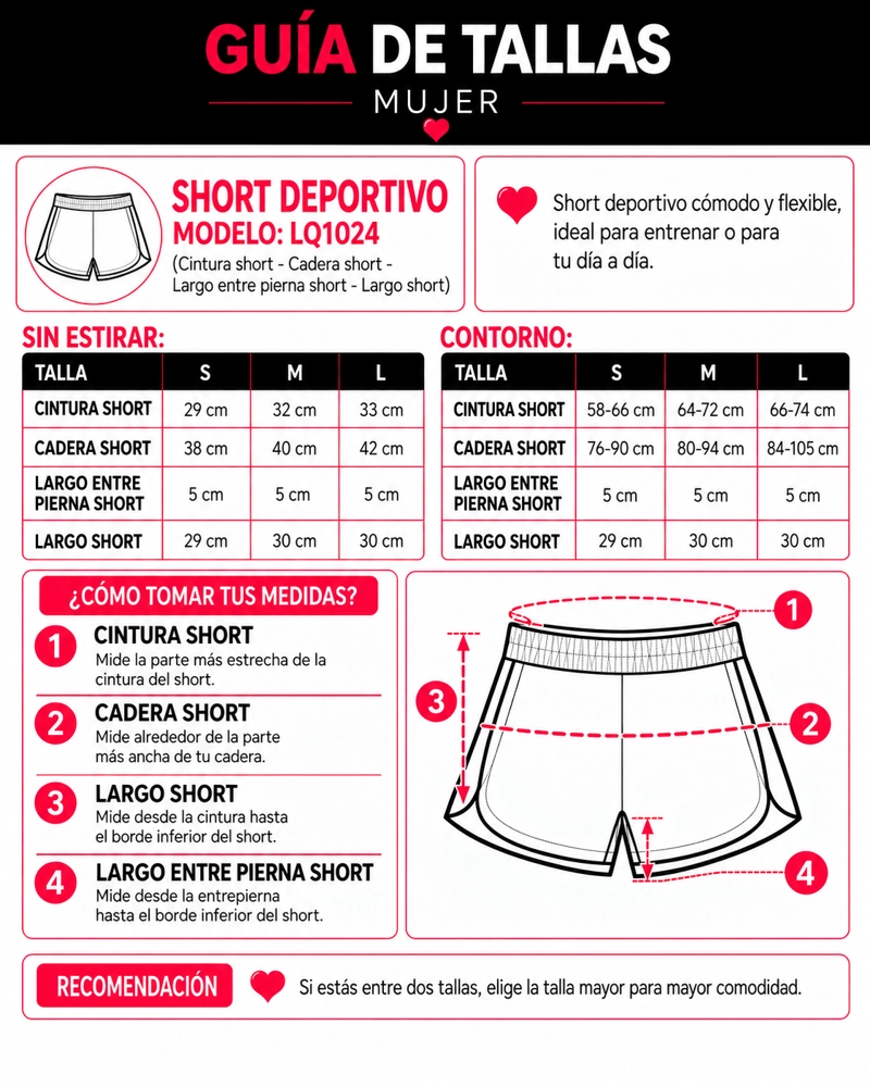 SHORT DEPORTIVO 2 EN 1 MUJER CALZA INTERIOR CON BOLSILLO - 7