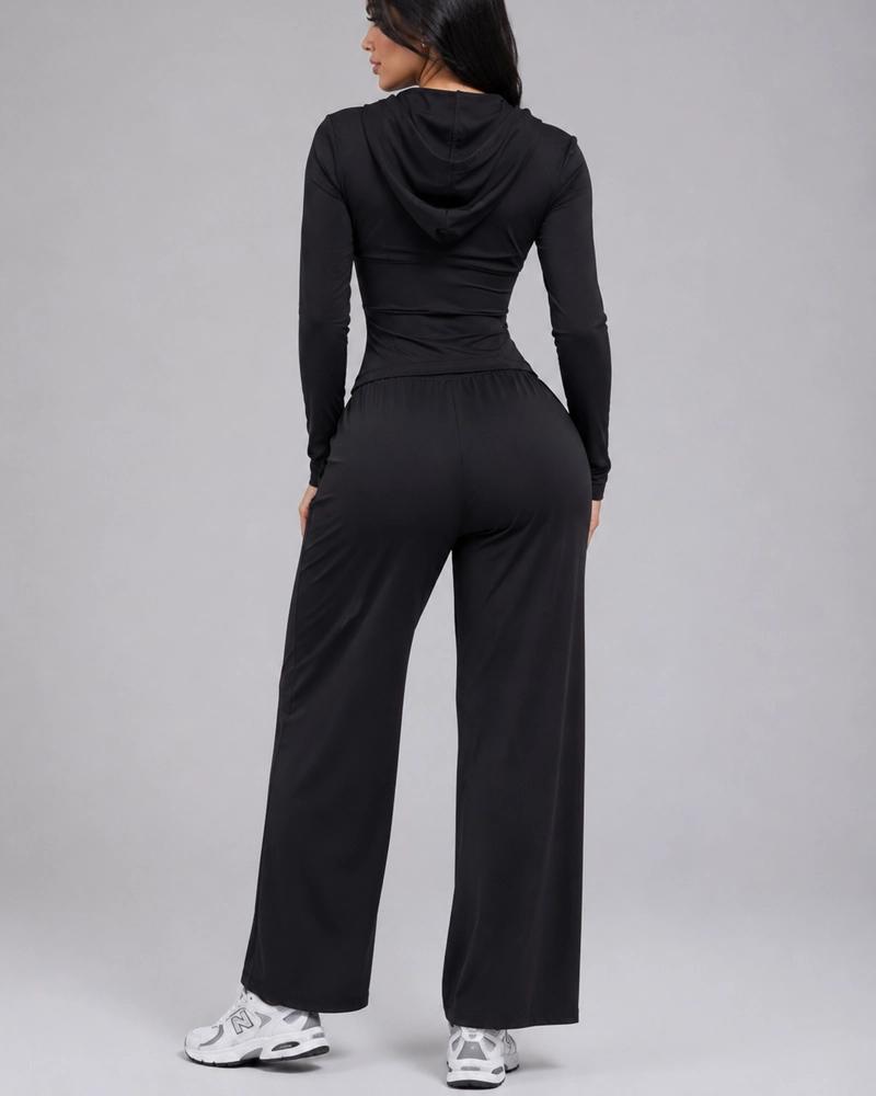 SET DEPORTIVO 3 PIEZAS MUJER PETO CHAQUETA Y PALAZZO SUAVE - 4