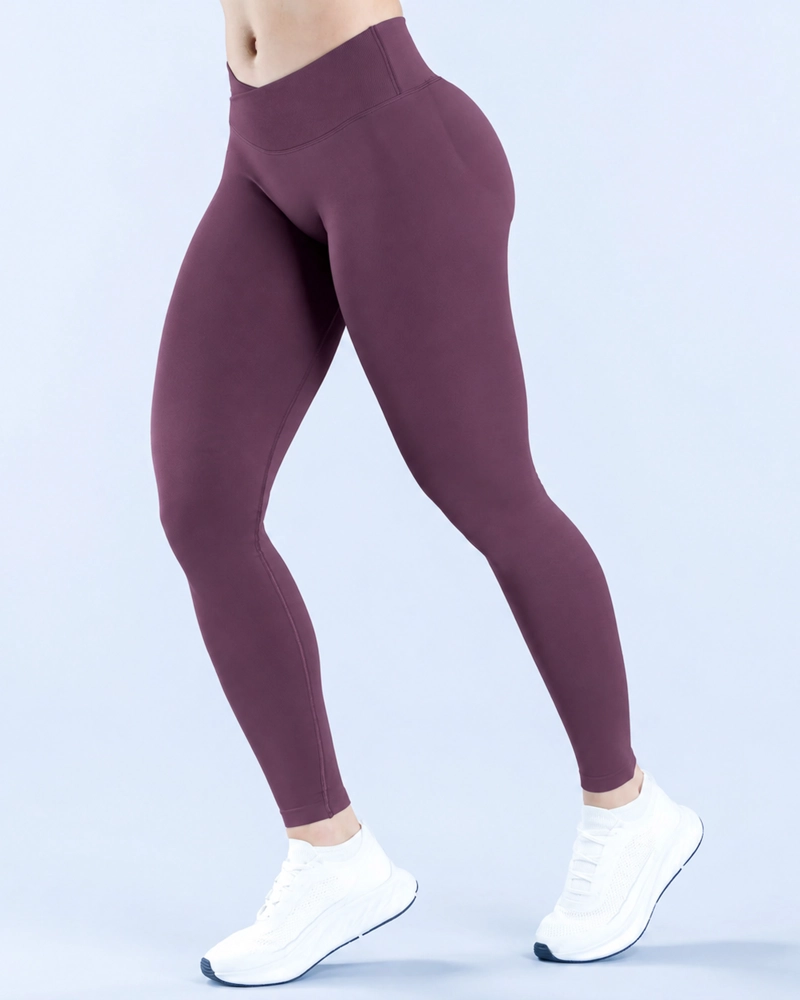 CALZA LEGGINGS DEPORTIVA MUJER TIRO ALTO V-FRONT - 3