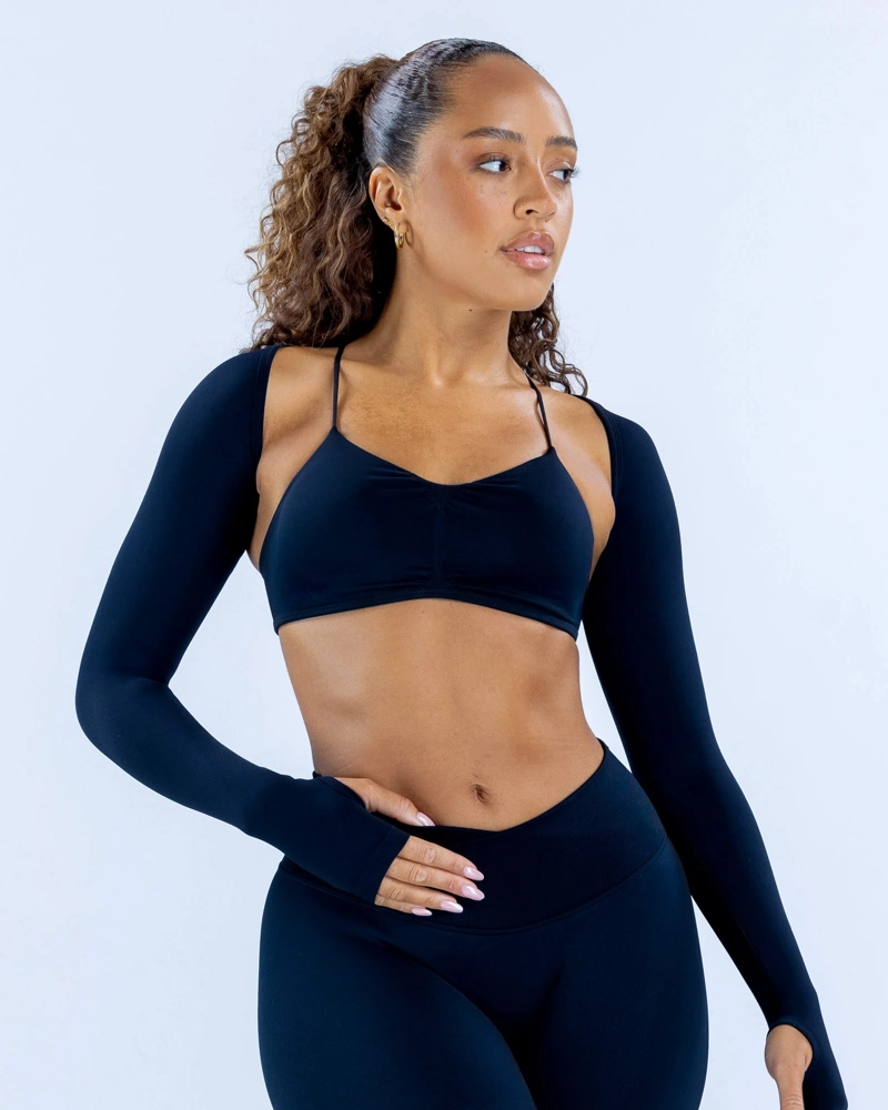 TAPADO DEPORTIVO MANGA LARGA BOLERO GYM MUJER - 1