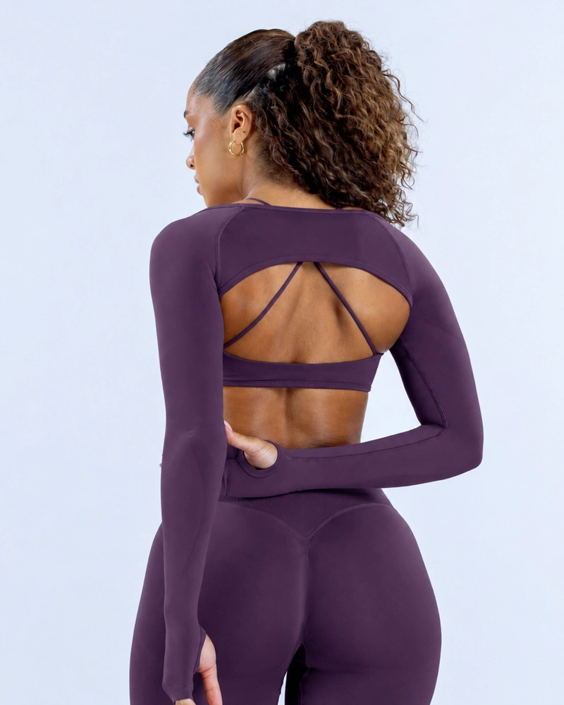 TAPADO DEPORTIVO MANGA LARGA BOLERO GYM MUJER - 2