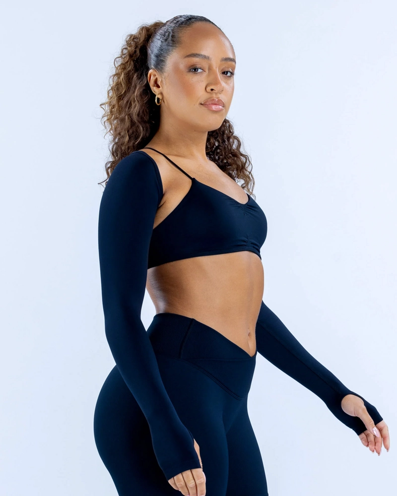 TAPADO DEPORTIVO MANGA LARGA BOLERO GYM MUJER - 3