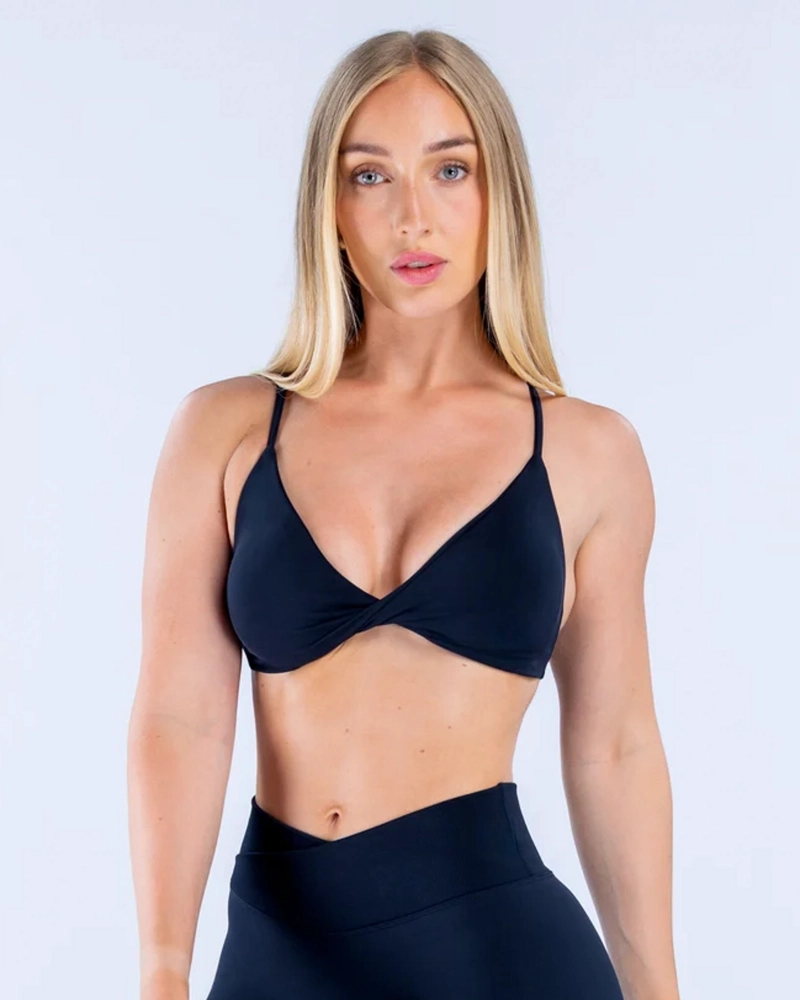 TOP SUJETADOR DEPORTIVO MUJER PETO GYM TWIST FRONT - 3