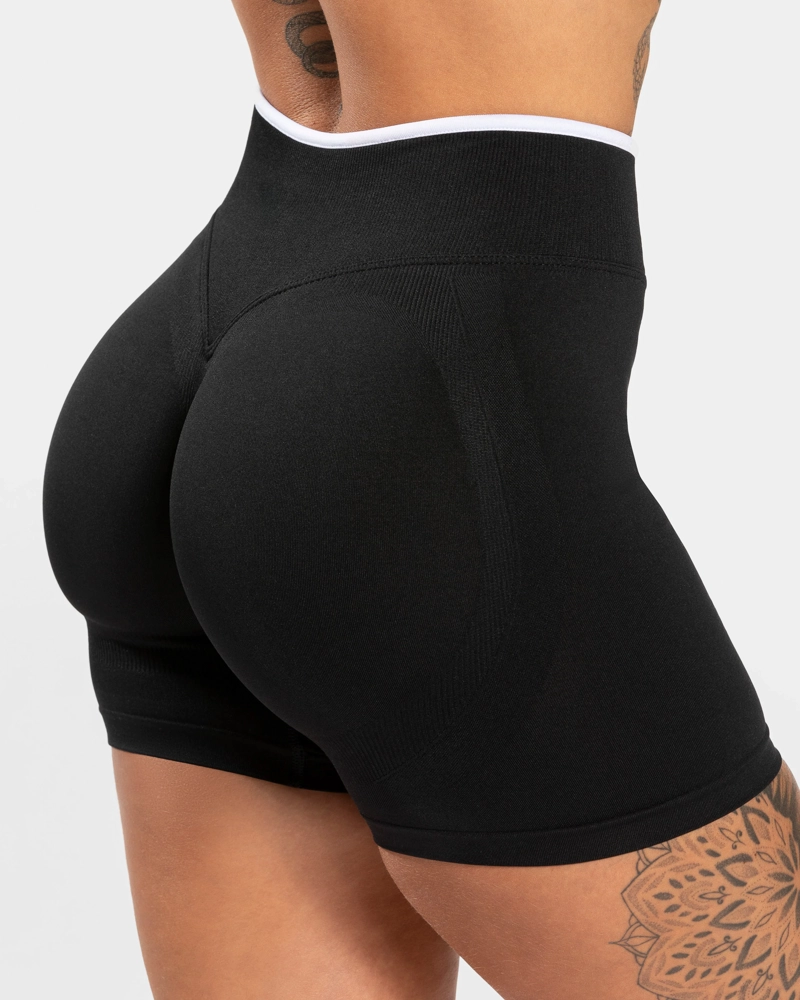 SET DEPORTIVO MUJER SHORT BIKER TIRO ALTO Y PETO LARGO - 3