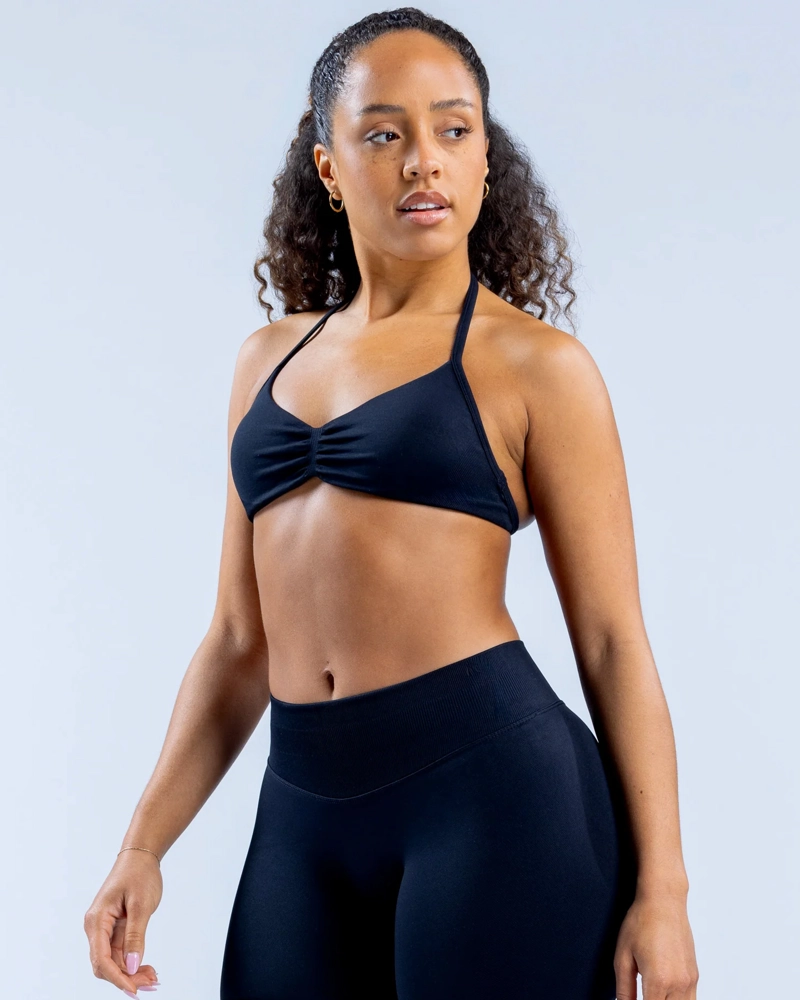 SET DEPORTIVO MUJER CALZA LEGGING Y TOP PETO HALTER - 2