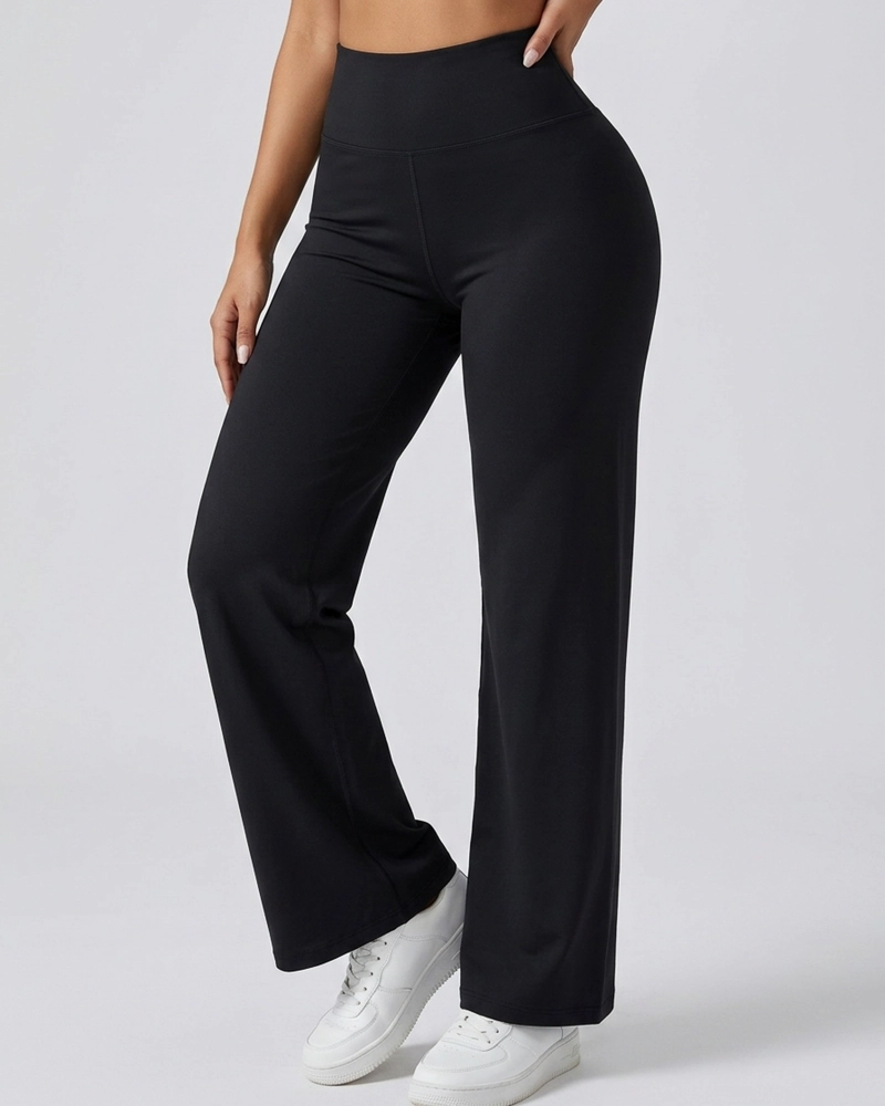 PANTALON DEPORTIVO MUJER PALAZZO TIRO ALTO FLARE - 2