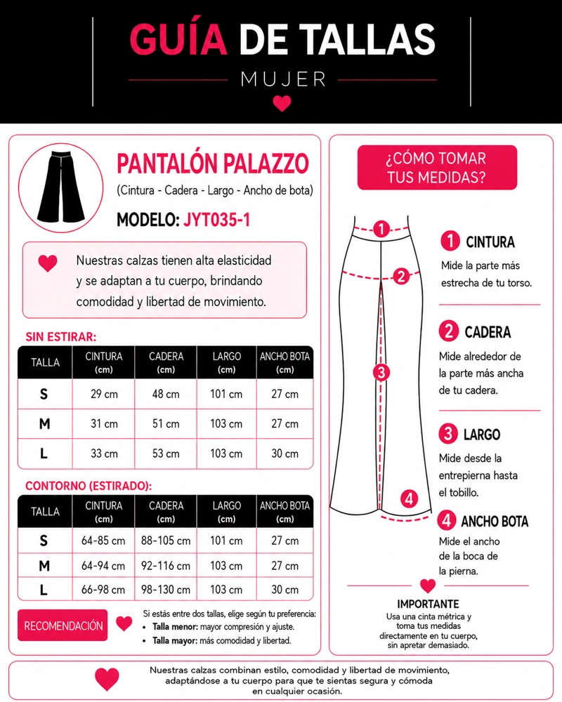 PANTALON DEPORTIVO MUJER PALAZZO TIRO ALTO FLARE - 4