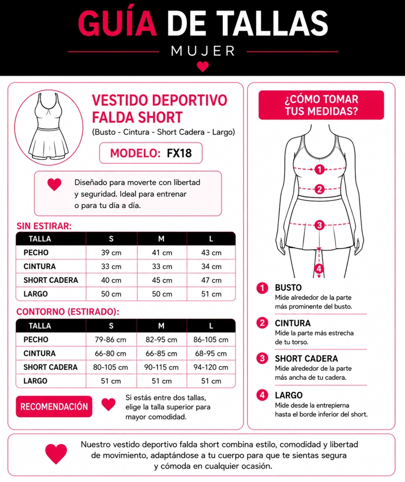 VESTIDO DEPORTIVO MUJER HALTER 2 EN 1 CON SHORT INTERIOR - 4