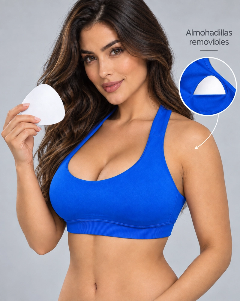 TOP DEPORTIVO MUJER HALTER ESPALDA DESCUBIERTA GYM - 9