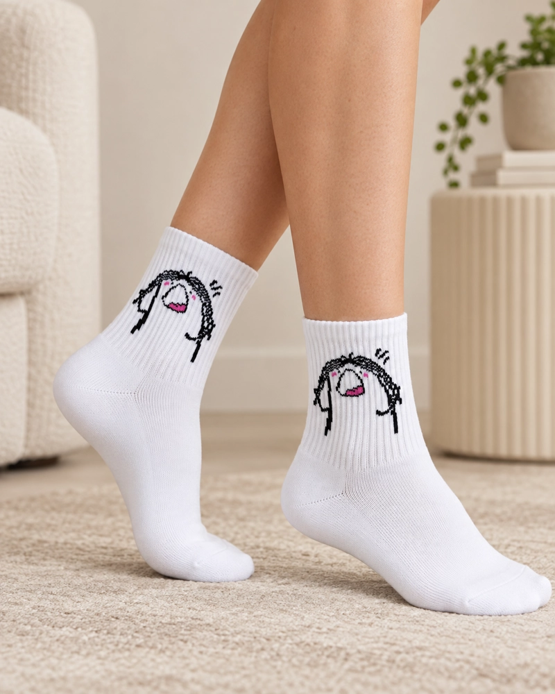 CALCETINES DEPORTIVOS MUJER FLORK LOCA FITNESS GYM - 1
