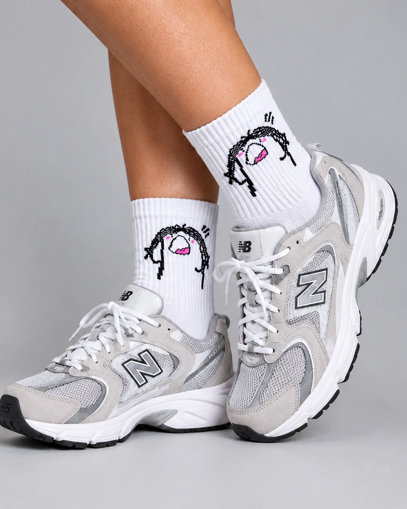 CALCETINES DEPORTIVOS MUJER FLORK LOCA FITNESS GYM - 2