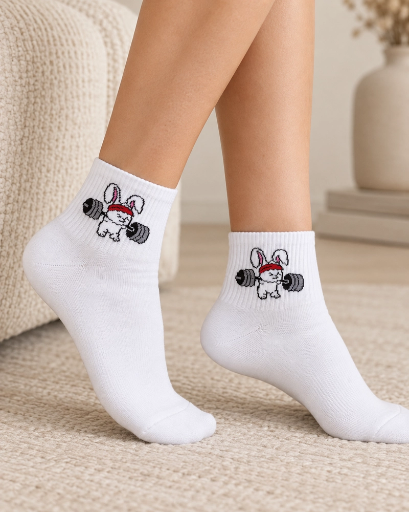 CALCETINES DEPORTIVOS MUJER IRON BUNNY FITNESS RUNNING - 1